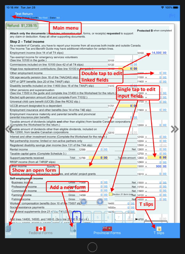 StudioTax Canadian Personal Tax Software